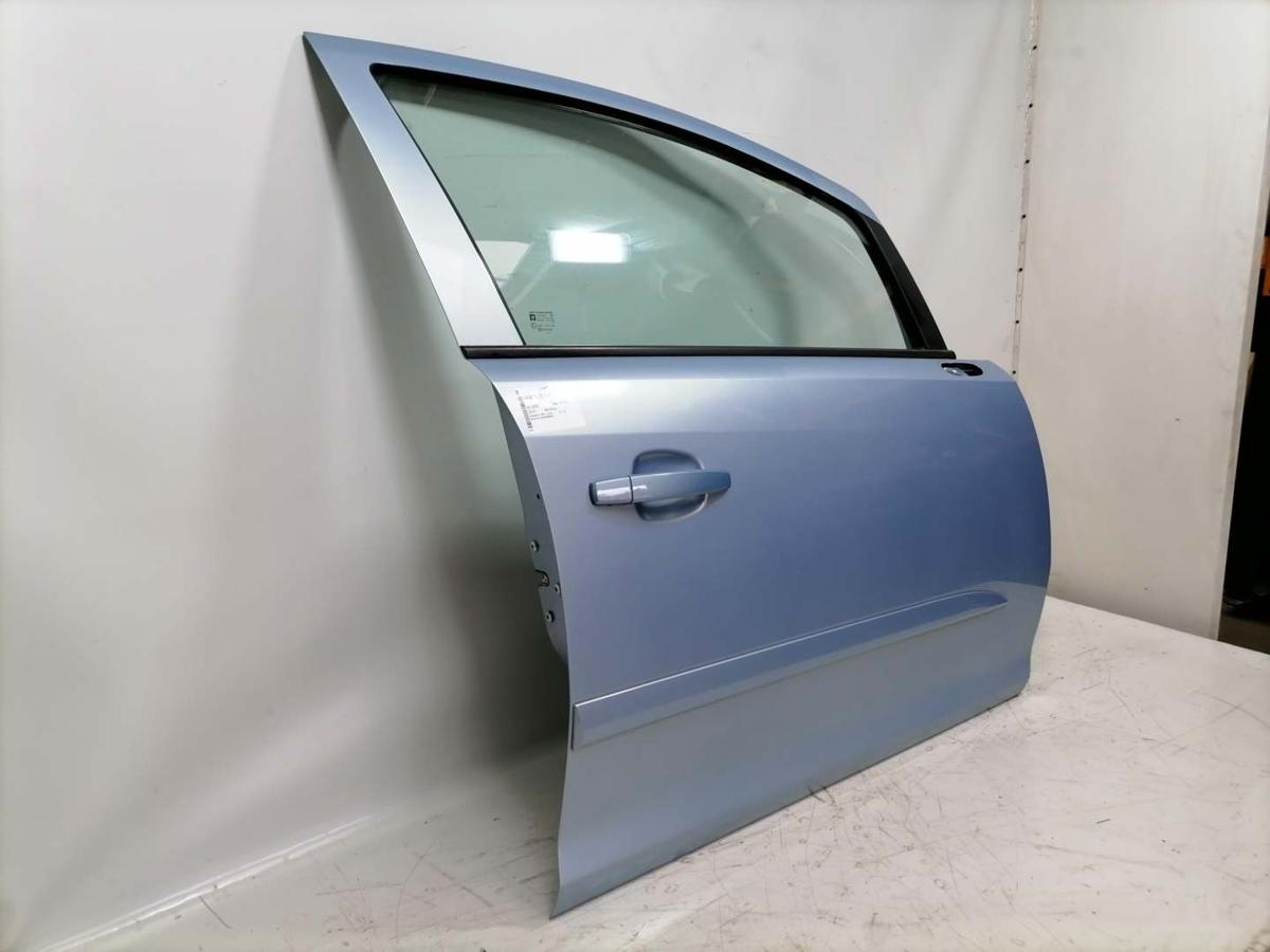 Opel Corsa D original Tür vorn rechts Z21C Aeroblau 5 Türer Rohbau BJ08